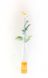 Штучна квітка Мак - гілка, тканина, пластик, 78 см, білий (630188) 630188 фото 6