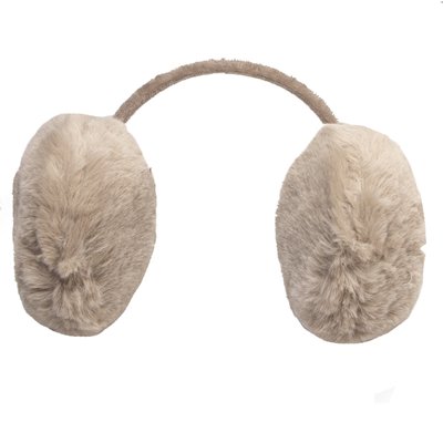 Хутряні навушники дитячі теплі 15х13х12,5 см, сірі (240110) 240110 фото