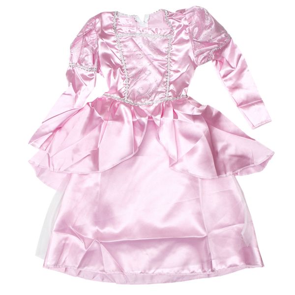 Дитячий карнавальний костюм маленька принцеса, зріст 110-120 см, рожевий, віскоза, поліестер (CC275B) CC275B фото