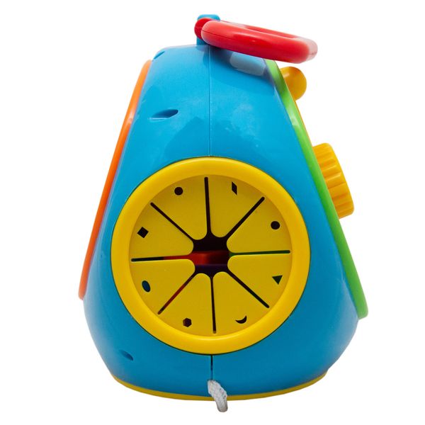 Развивающий и обучающий игровой набор - часы DEVIK Baby, 18x20x12 см, голубой, пластик (5001) 5001 фото