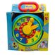 Розвиваючий та повчальний ігровий набір - годинник DEVIK Baby, 18x20x12 см, блакитний, пластик (5001) 5001 фото 3