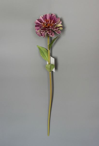 Искусственный цветок Маргаритка, ткань, пластик, 50 см, фиолетовый (630263) 630263 фото