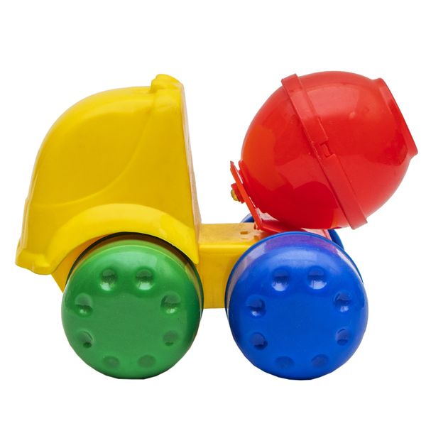 Іграшка дитяча - Бетонозмішувач, 14,5x12,5x13 см, пластик (JH5-002A) JH5-002A фото