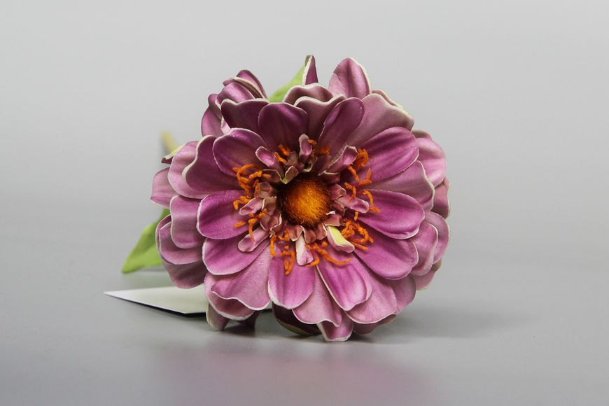 Штучна квітка Маргаритка, тканина, пластик, 50 см, фіолетовий (630263) 630263 фото