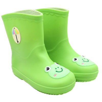 Дитячі гумові чоботи, зелені, 16 см, розмір 25,5 (513696-2) 513696-2 фото