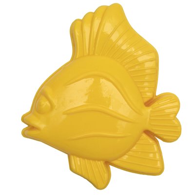 Формочка - рибка, 12,5 см, жовта, пластик (JH2-004B-1) JH2-004B-1 фото