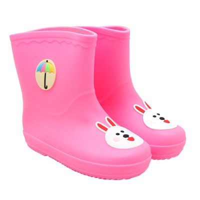 Гумові чоботи дитячі, рожеві, розмір 25,5 (16 см) (513696-3) 513696-3 фото