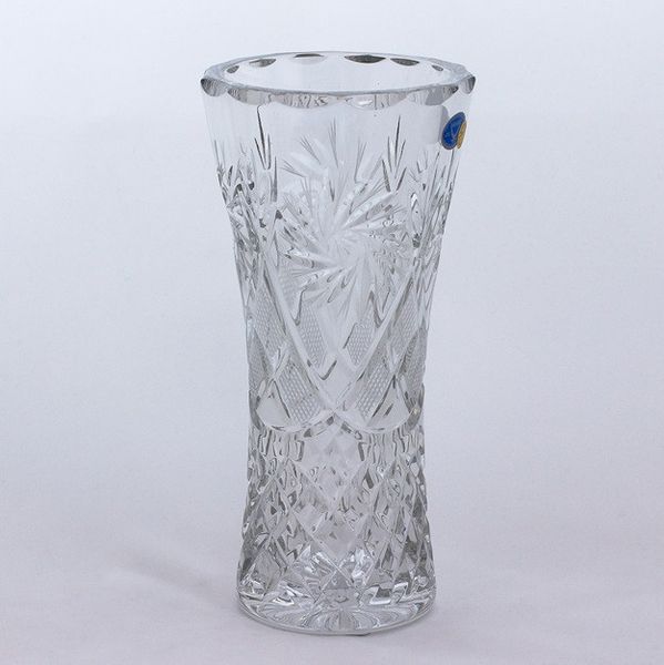 Кришталева ваза для квітів - Млин, 19 см, кришталь (6210/5) vase6210_5 фото