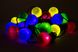 Светодиодная гирлянда, 6 м, 20 л, разноцветный, IP20 (650712) 650712 фото 1