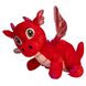 М'яка іграшка - дракончик, 20 см, червоний, поліестер (396374) 396374 фото 1
