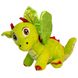 Мягкая игрушка - дракончик, 20 см, салатовый, полиэстер (396381) 396381 фото 1