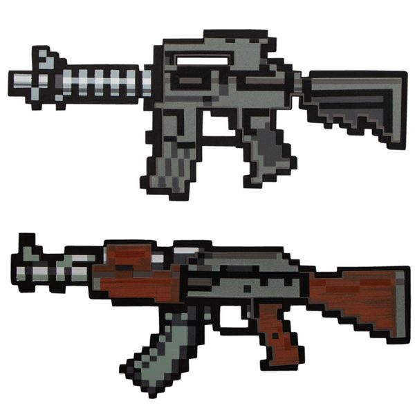 Набор мягкого оружия - автомат, штурмовая винтовка, разноцветный, EVA (518219) 518219 фото