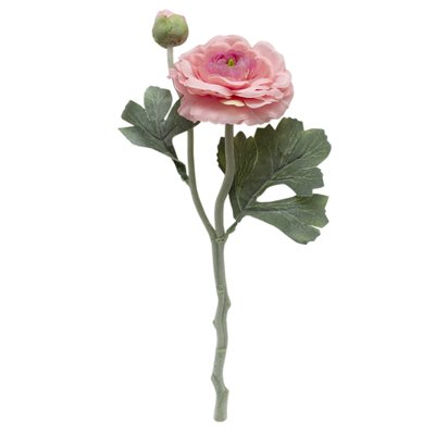 Искусственный цветок Лютик, 35 см, розовый (630072) 630072 фото