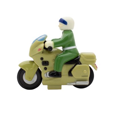 Іграшка заводна - мотоцикл Aohua, 5,2x4,5x3 см, зелений, пластик (SM-50C-4) SM-50C-4 фото