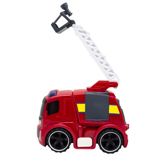 Игрушка детская - Пожарная машина, 19 см, со световыми эффектами, красный, пластик (A849523U) A849523U фото