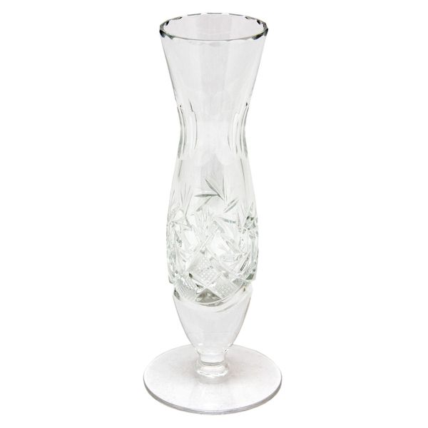 Кришталева ваза для квітів - Млин, 18 см, кришталь (1083) 1083 фото