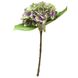 Искусственный цветок Гортензия, 42 см, зелено-фиолетовый (630577) 630577 фото 1