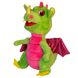 Мягкая игрушка - дракончик, 20 см, зеленый, полиэстер (396411) 396411 фото 1