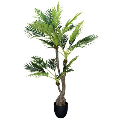 Штучне дерево - Пальма 130 см, в горщику (360382) 360382 фото