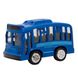 Іграшка дитяча - Автобус 1:36, інерційний, музичний, 7,5x5x4 см, синій, метал (A872784MK-W-3) A872784MK-W-3 фото 2