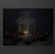 Картина, що світиться - нічник зі свічкою яка світиться, 1 LЕD лампа, 30x40x1,8 см (940027) 940027 фото 5