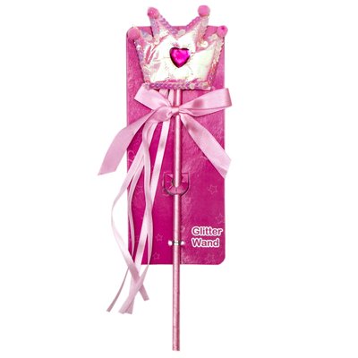 Дитяча карнавальна іграшка - чарівна паличка, 9,5x35 см, рожевий, пластик (CSW-906A) CSW-906A фото