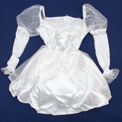 Детское карнавальное платье, 4 года - 102 см, белый, полиэстер (460861-1) 460861-1 фото