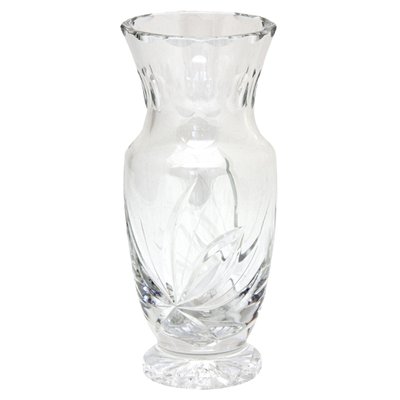 Хрустальная ваза - узор Цветок, 20 см, хрусталь (6412/3) vase6412_3 фото