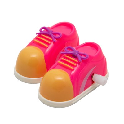 Игрушка заводная - ботиночки Aohua, 5,5x5,5x2,7 см, розовый, пластик (8026A-3-2) 8026A-3-2 фото