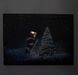 Светящаяся картина - Дед Мороз и елка, 1 LED и 30 мини-лампочек на елке, 30x40x1,8 см (940041) 940041 фото 5