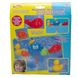 Игровой набор для ванной - Devik Baby "Осьминог Оскар и друзья", 23x23 см, разноцветный, пластик (J-190) J-190 фото 3