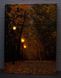 Картина, що світиться - осінній парк з опалим листям, 3 LЕD лампи, 40x30 см (940065) 940065 фото 2